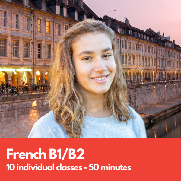 Learn French online adolescents b1/b2