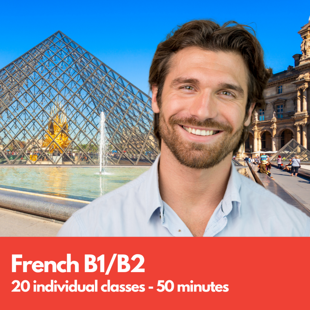 Tutor in French for adults b1/b2