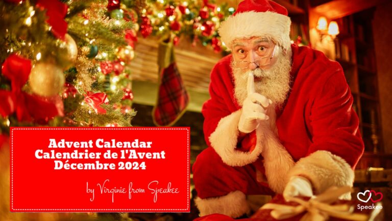 Learn french with Speakee’s Advent Calendar